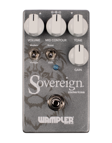 Wampler Sovereign Distortion front view