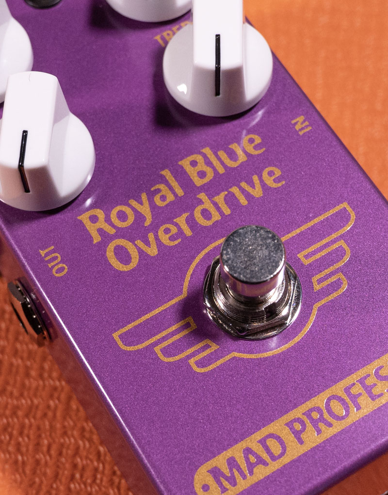 Royal Blue Overdrive Close Up